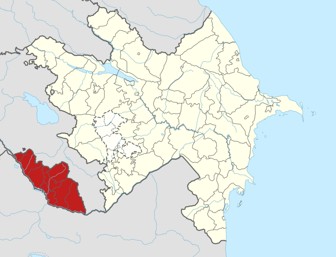 Lage des Autonomen Republik Nachitschewan in Aserbaidschan, Stand: März 2021
Bildrechte: NordNordWest, WikiMedia Commons. License: https://creativecommons.org/licenses/by-sa/3.0/de/legalcode Lage des Autonomen Republik Nachitschewan in Aserbaidschan, Stand: März 2021
Bildrechte: NordNordWest, WikiMedia Commons. License: https://creativecommons.org/licenses/by-sa/3.0/de/legalcode