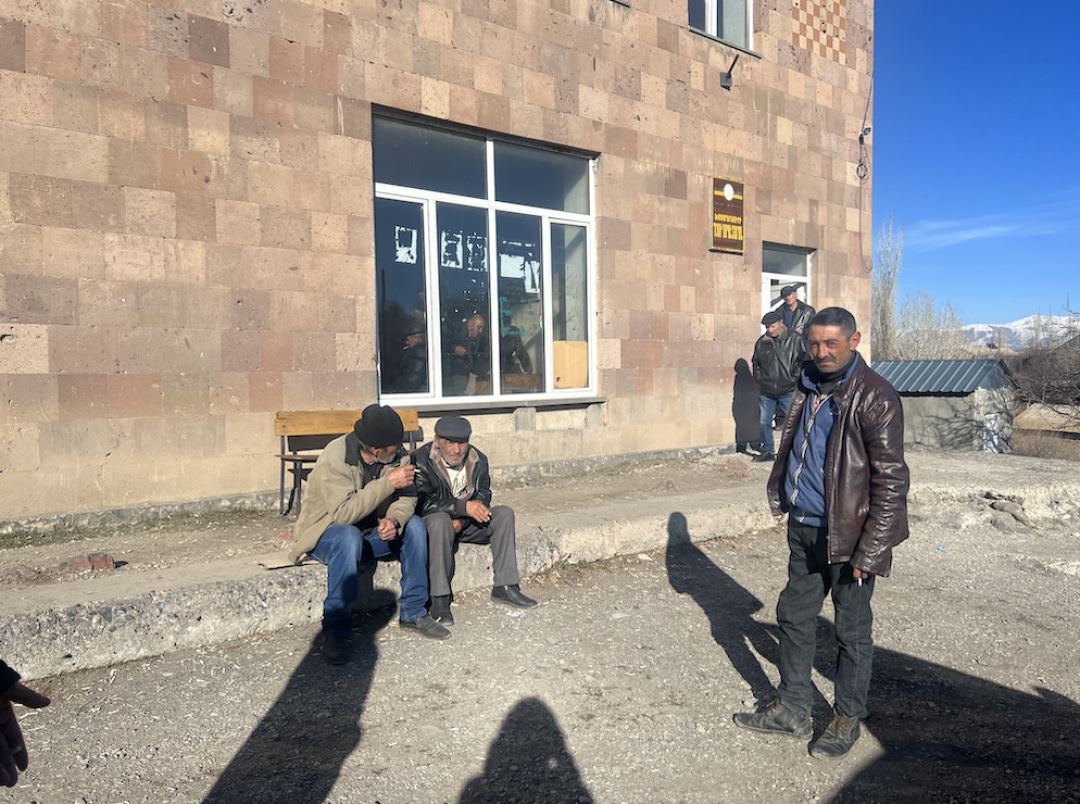 The meeting point of the residents of Khachaghbyur The meeting point of the residents of Khachaghbyur