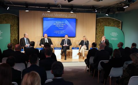 Georgian PM Attends World Economic Forum in Davos