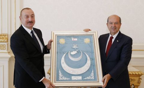 Leader of Northern Cyprus Visits Azerbaijan for ECO Summit and Bilateral Talks